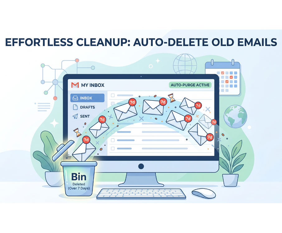 auto delete old emails